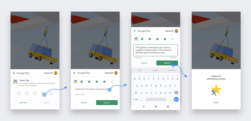 Qualtrics im Google Play Store abgerufen