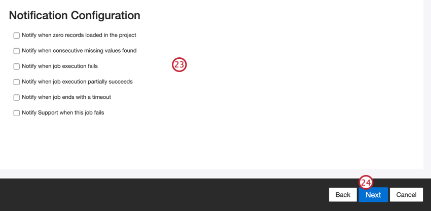 Configuración de notificaciones