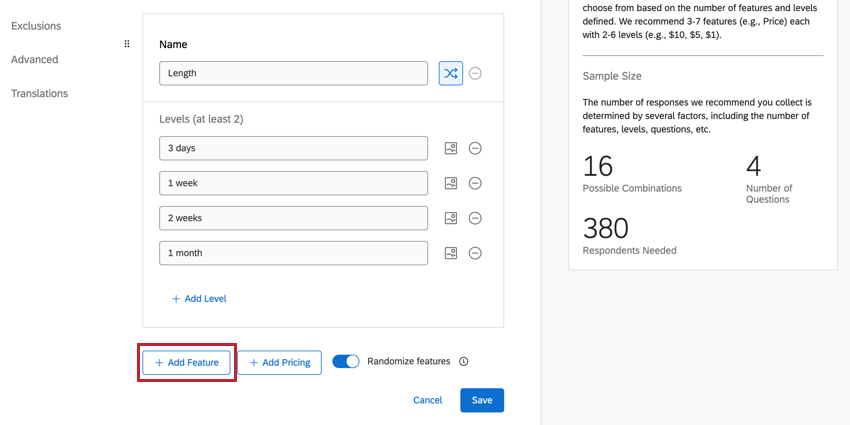 Ajouter une fonction en bleu au bas de la page