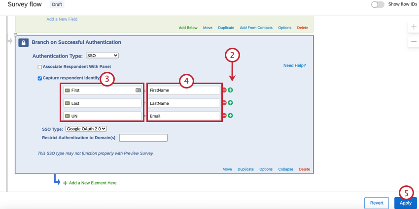 adding embedded data fields to capture