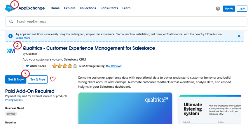 App exchange in salesforce