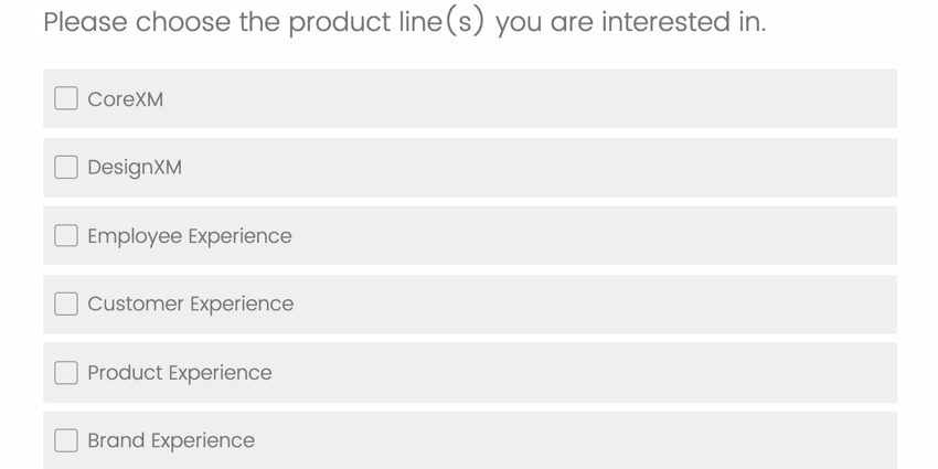 a multiple choice question with the multi-select boxes format