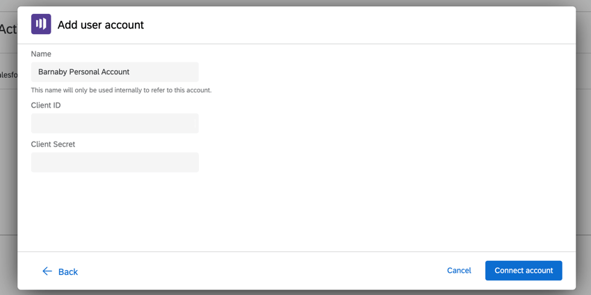 Agregar una nueva cuenta de Marketo