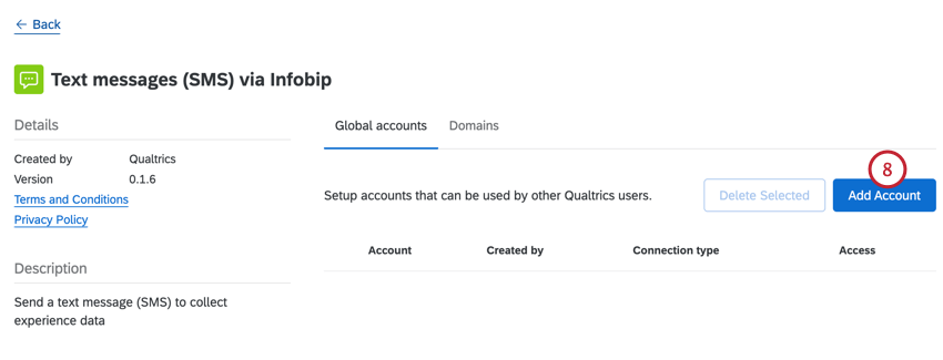 adding an sms provider
