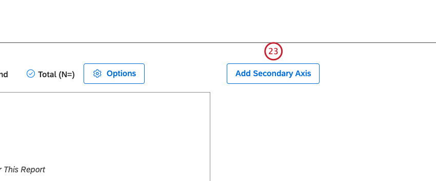 To add a secondary axis, click the Add Secondary Axis.