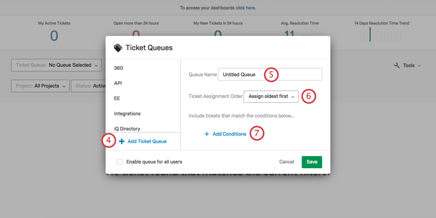Fenster Ticket