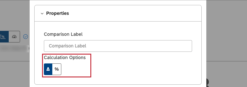 Select the color to mark the calculation's increase and decrease as positive or negative, depending on what you're measuring. This option is available only for % Change and Δ Change calculations.