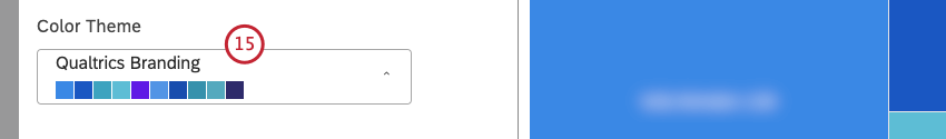 Select the color palette for the heatmap.