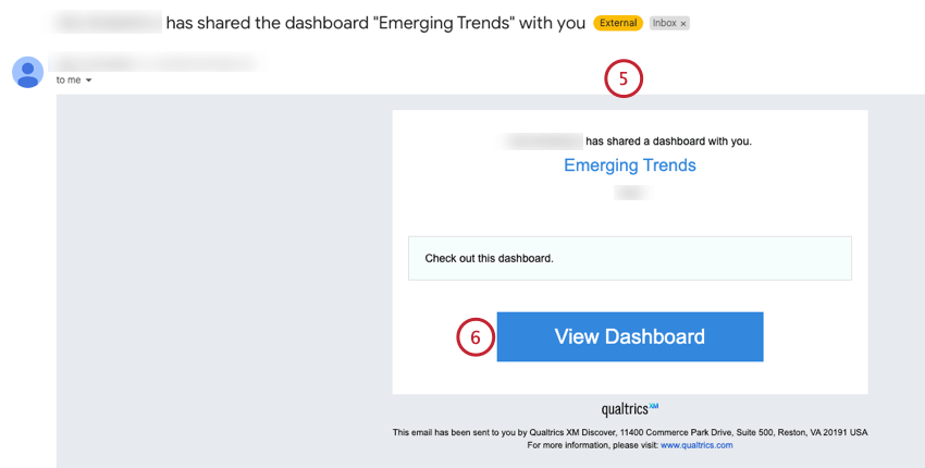 Email notification