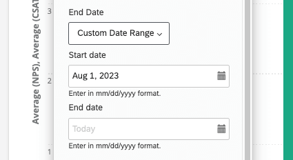 Custom Range filter