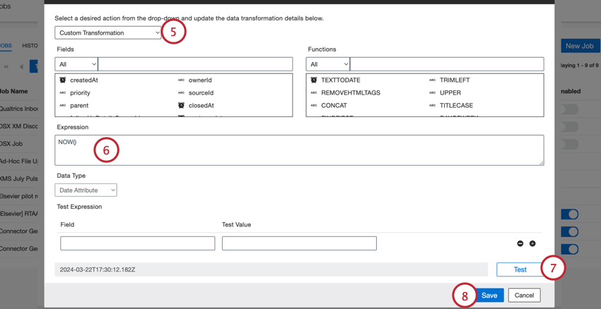 building a custom date transformation