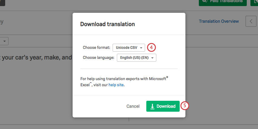 download translation window