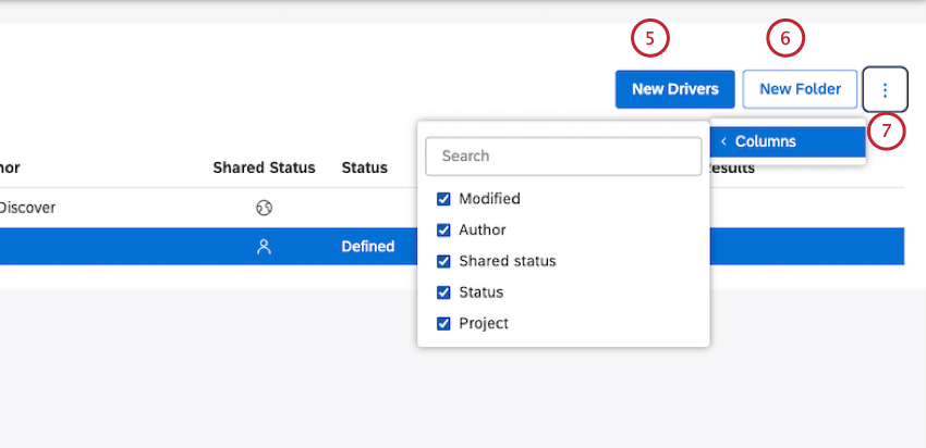 Create drivers