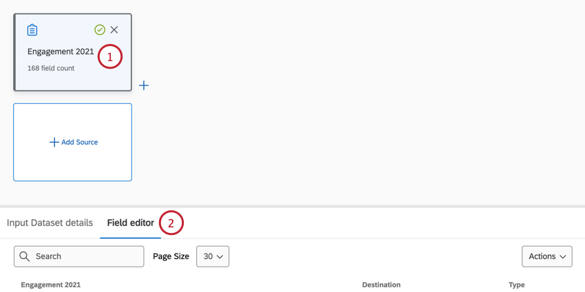 Hacer clic en una fuente para editarla