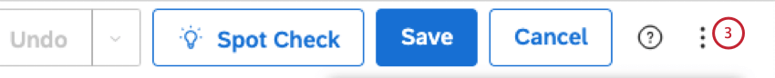 Expand the three dot menu menu in the dashboard header.