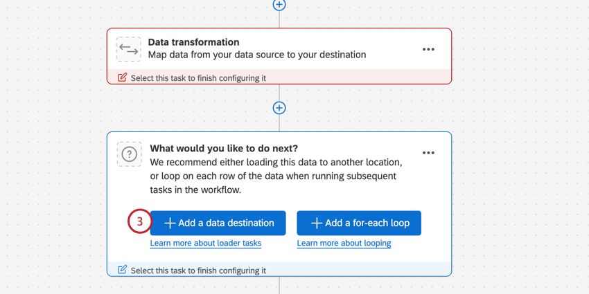 adding a loader task to the workflow