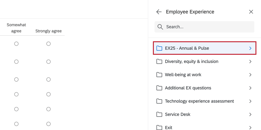 the ex25 question set in the library