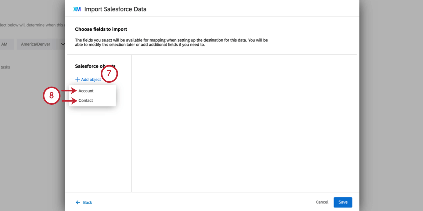 clicking add object and selecting our desired object