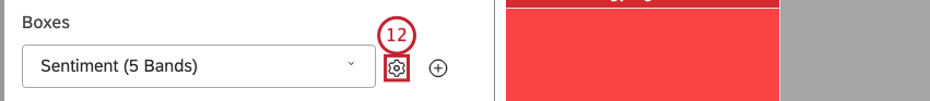 fter you select a grouping option, click the gear icon.