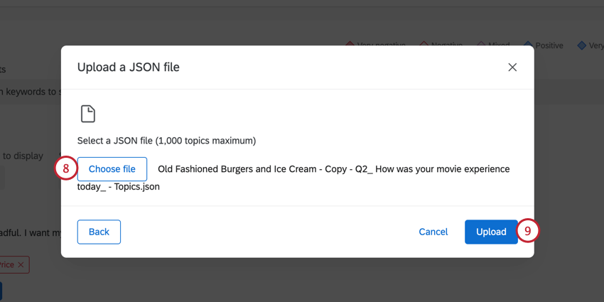 choosing a file