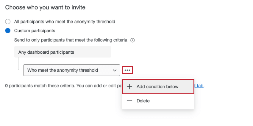 adding conditions to the filter
