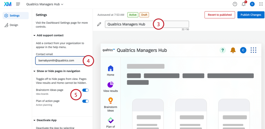 Unterstützung durch Manager:in