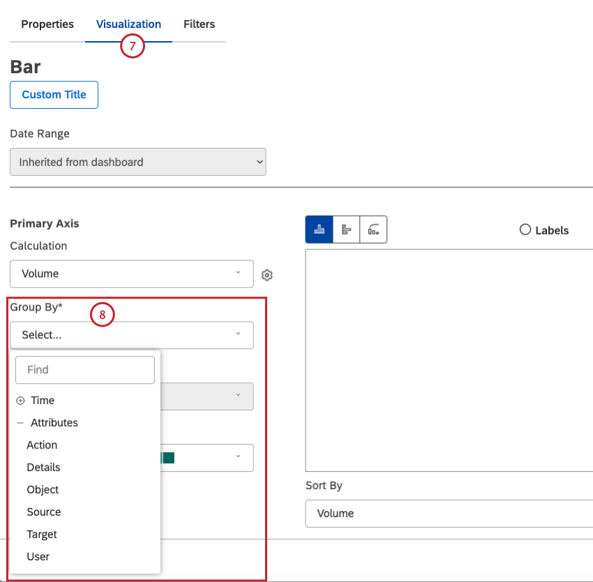 visualization tab