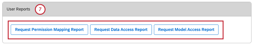 user reports types