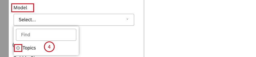 Select a model to report on.