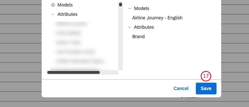 Click Save at the bottom-right of the Edit attribute and model availability window.