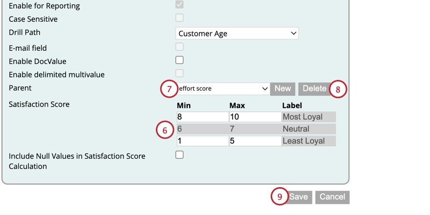 defining ranges