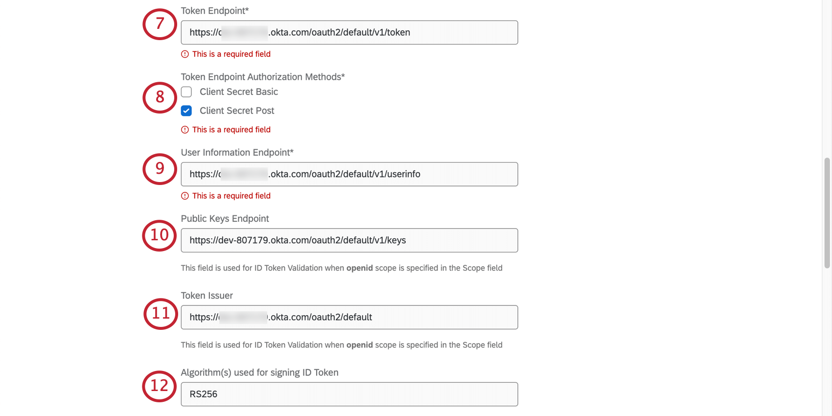 Configuring an OAuth 2.0 connection