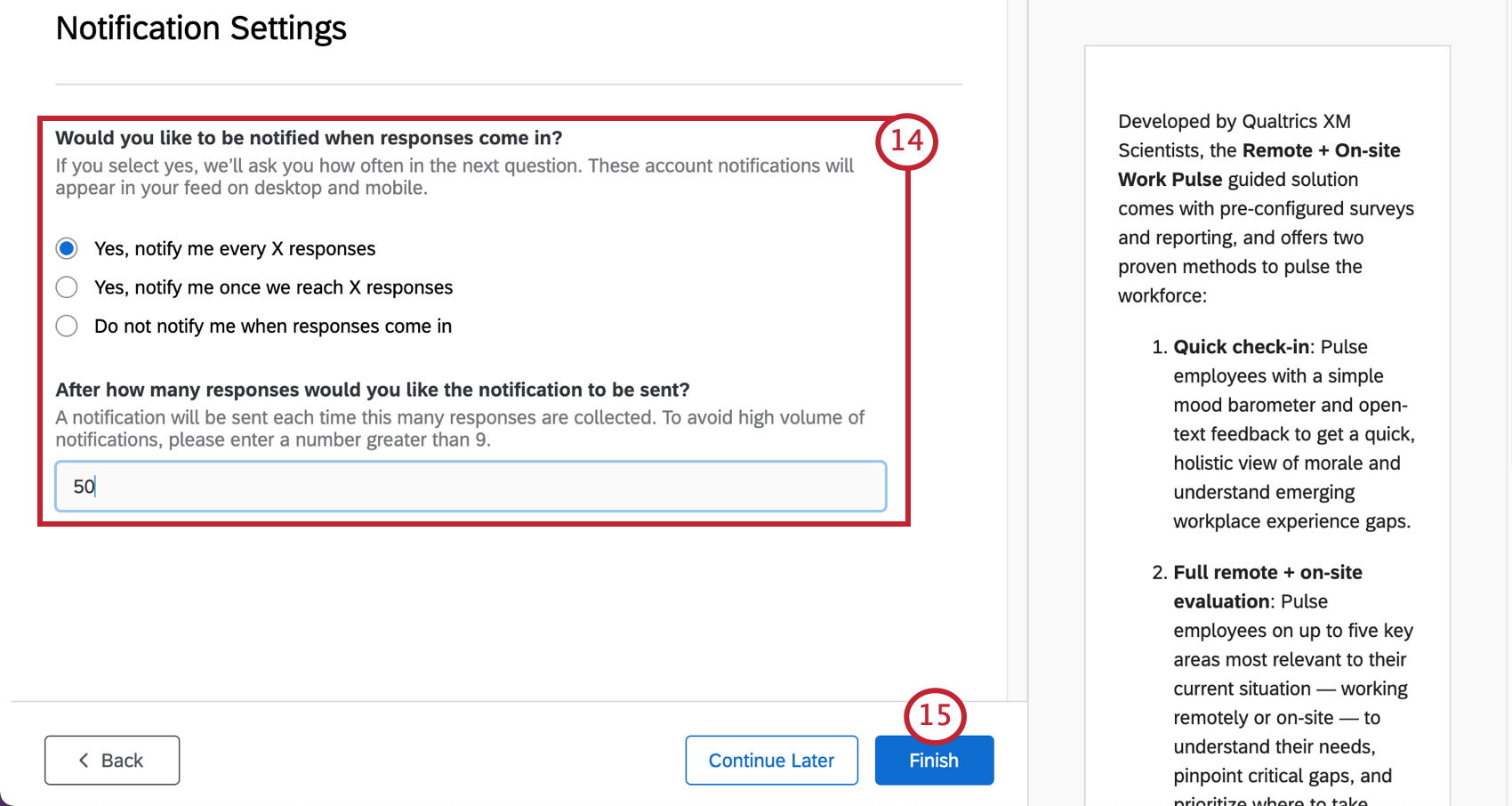 Image of notification settings