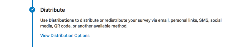Distribute