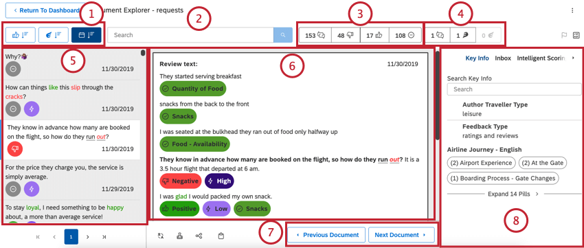 Navigating Document Explorer