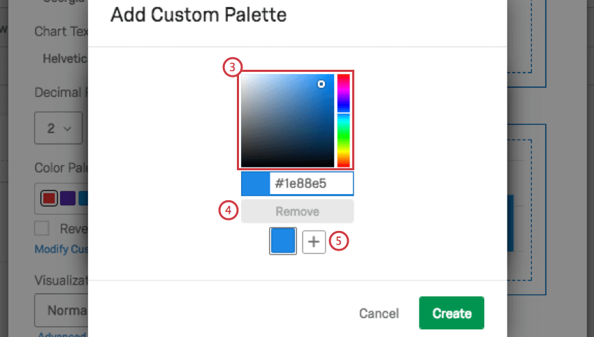 add custom palette window where you select colors