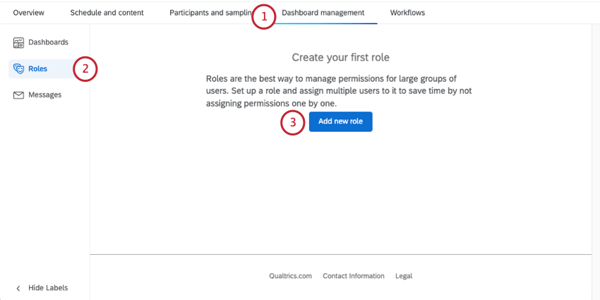 creating a role