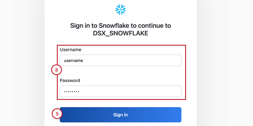 logging into snowflake