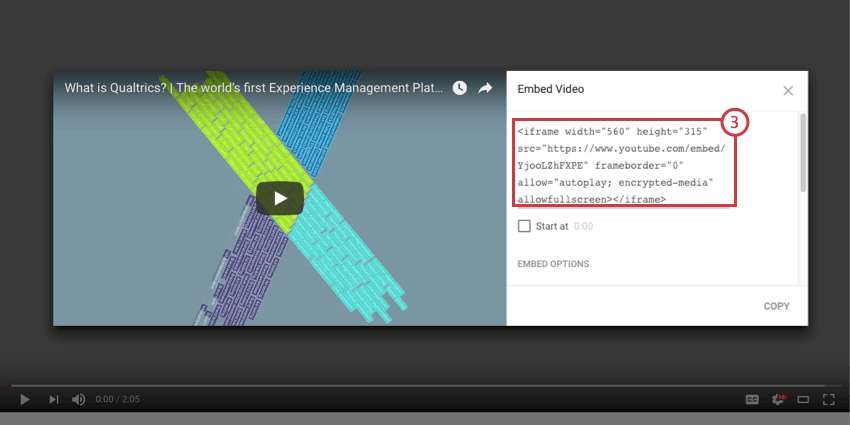 Embed HTML