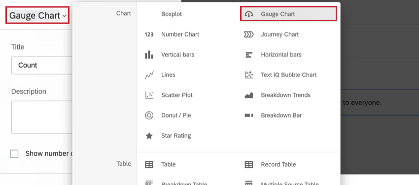 while editing a widget, using the menu in the top left to reselect the widget type