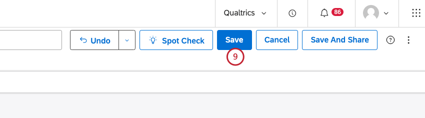 Click Save