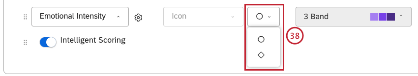choosing a circle icon again