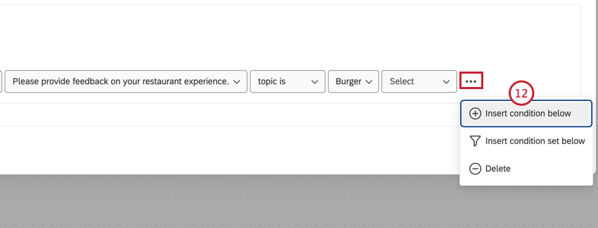 hinzufügen weiterer Bedingungen zum Workflow