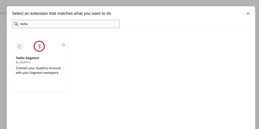 choosing the twilio segment event