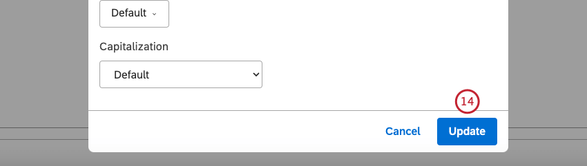Click Update.