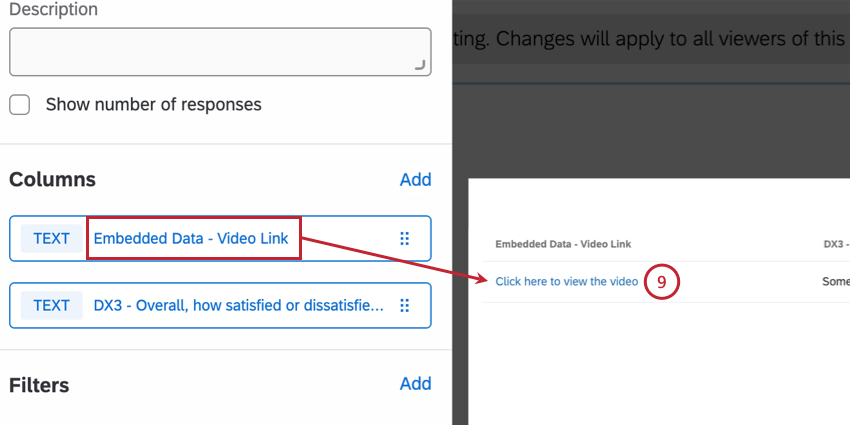 ajouter un lien vidéo à un widget