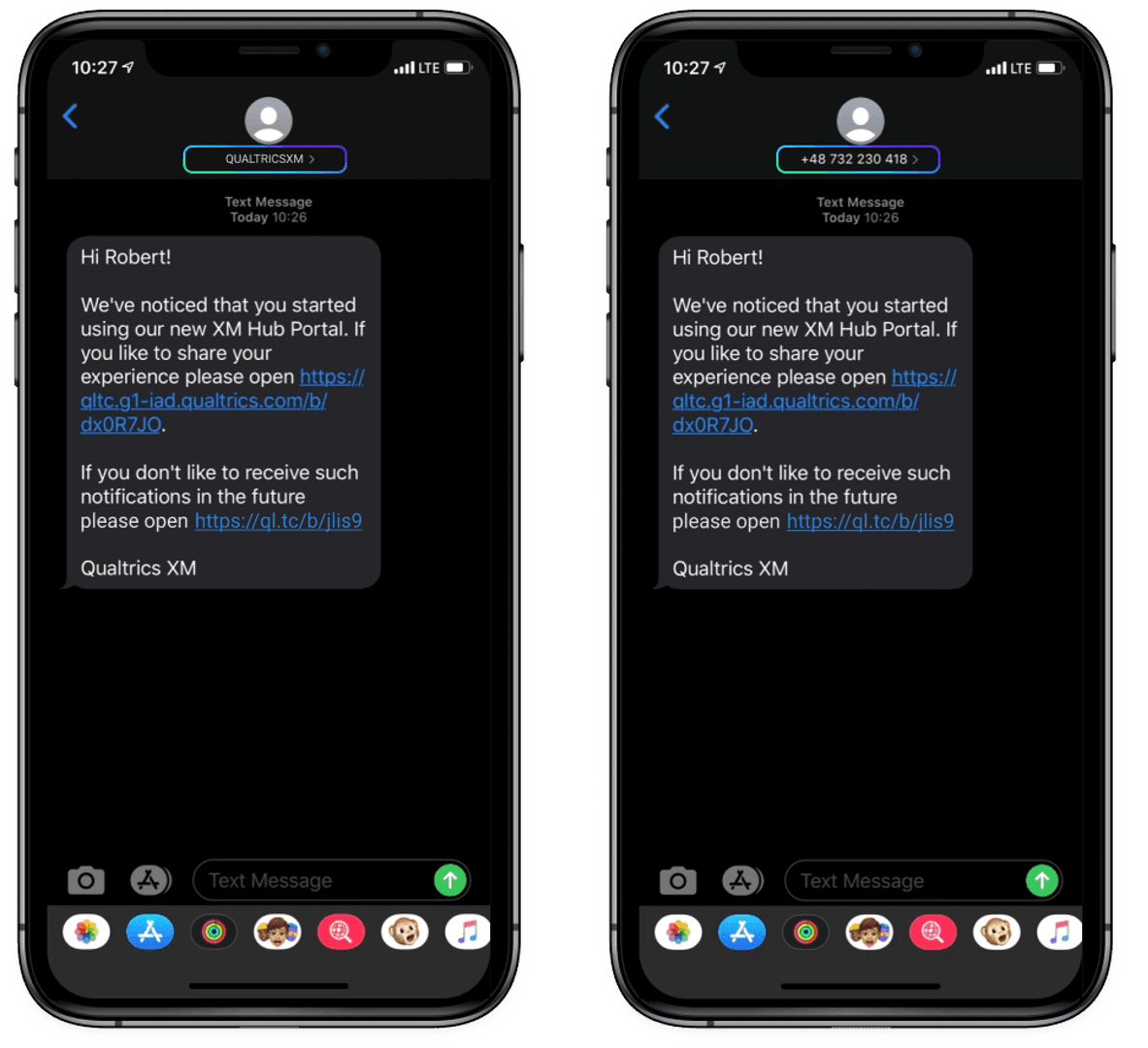 Twilio integration with Qualtrics