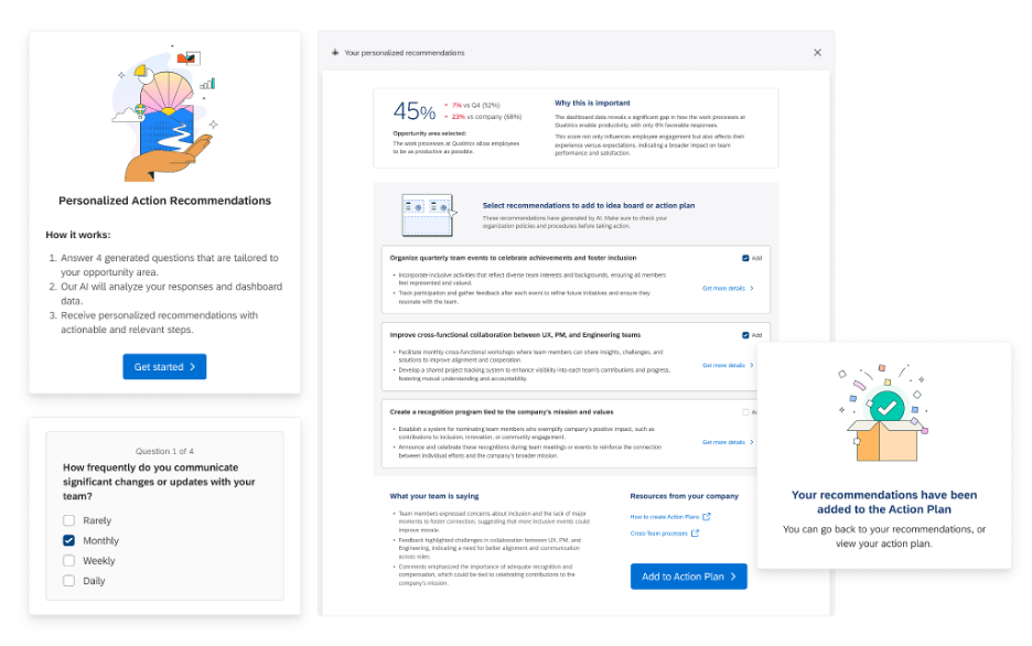Personalized recommendations