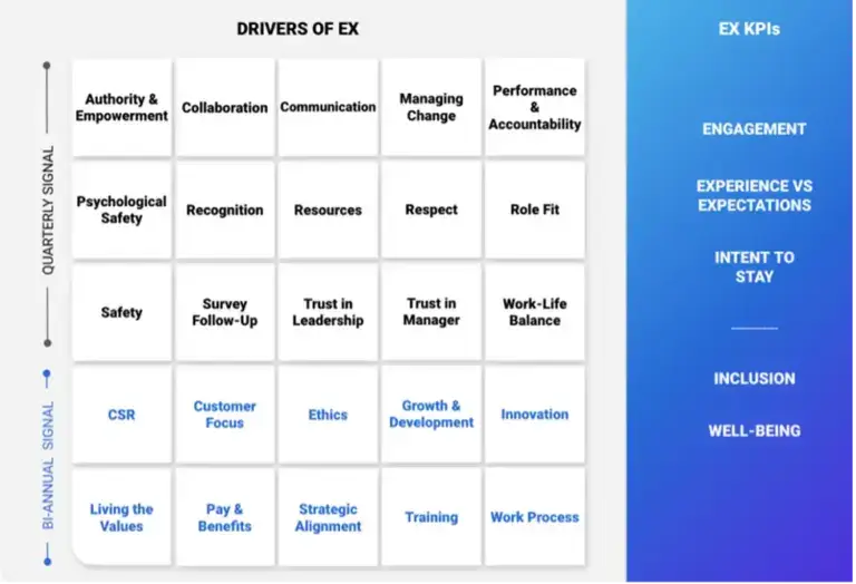 25 Employee Experience Drivers