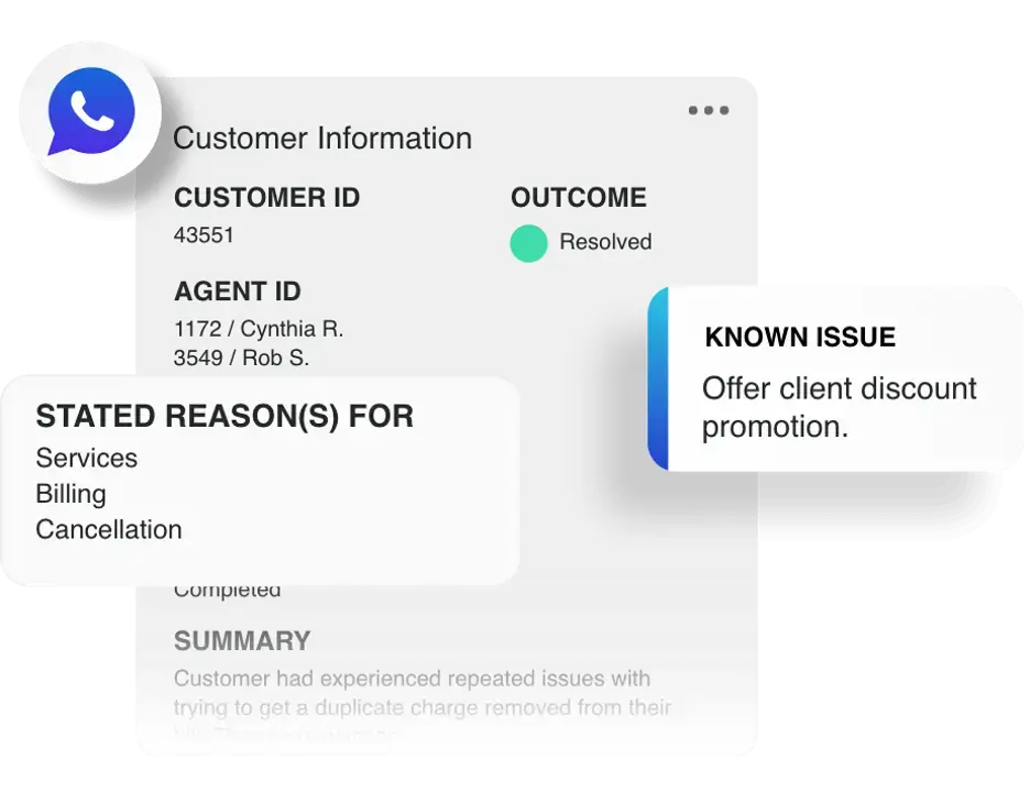 customer information dashboard